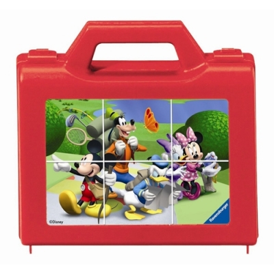 Puzzle clubul Mickey Mouse, 6 piese Ravensburger
