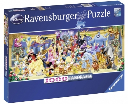 Puzzle personajele Disney, 1000 piese Ravensburger