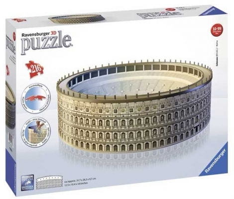 Puzzle 3D Colosseum, 216 Piese Ravensburger