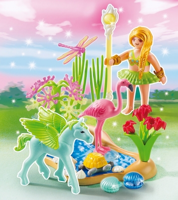 Zana Verii Cu Cal Inaripat Playmobil