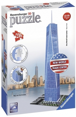 Puzzle 3D world trade center, 216 piese Ravensburger