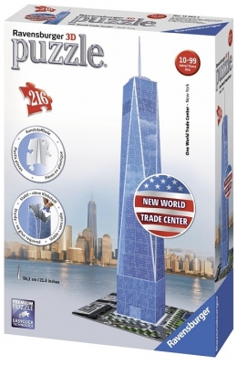 Puzzle 3D world trade center, 216 piese Ravensburger