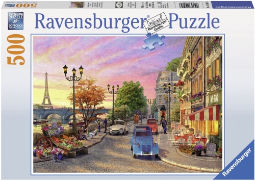 Puzzle o seara in Paris 500 piese Ravensburger