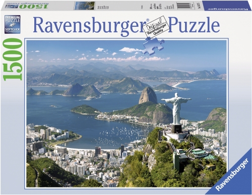 Puzzle vedere din Rio, 1500 piese Ravensburger
