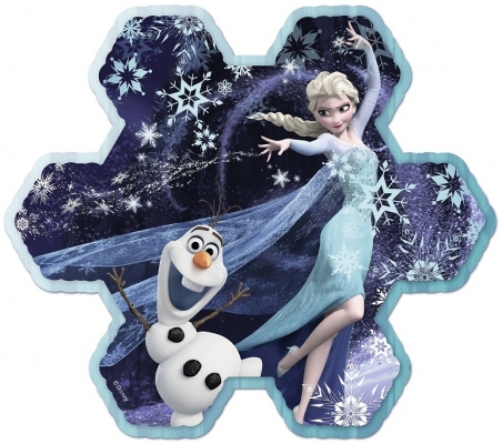 Puzzle Frozen fulgul de zapada al Elsei, 73 piese Ravensburger