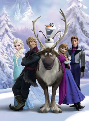 Puzzle Frozen gaseste diferenta, 100 piese Ravensburger