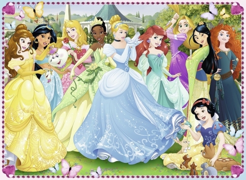 Puzzle printesele Disney 100p Ravensburger
