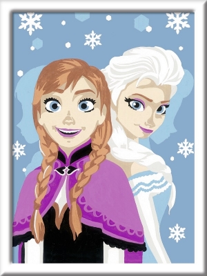 Pictura pe numere Frozen Ravensburger