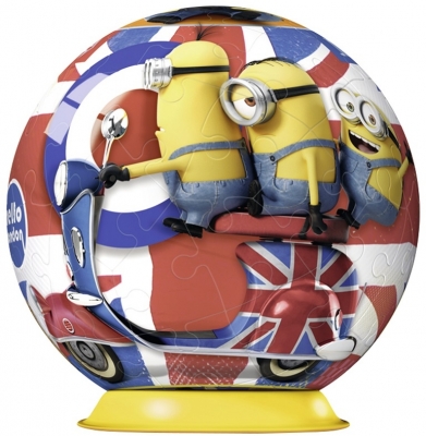 Puzzle 3D Minions, 54 piese Ravensburger