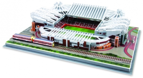 Puzzle 3D Stadion Manchester United-Old Trafford (Marea Britanie) Nanostad