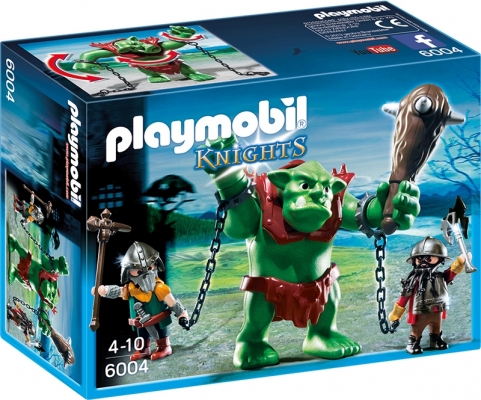 Urias cu luptatori pitici Knights Playmobil