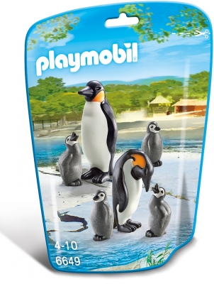 Familie de pinguini City Life Zoo Playmobil