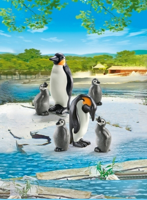 Familie de pinguini City Life Zoo Playmobil