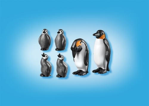 Familie de pinguini City Life Zoo Playmobil