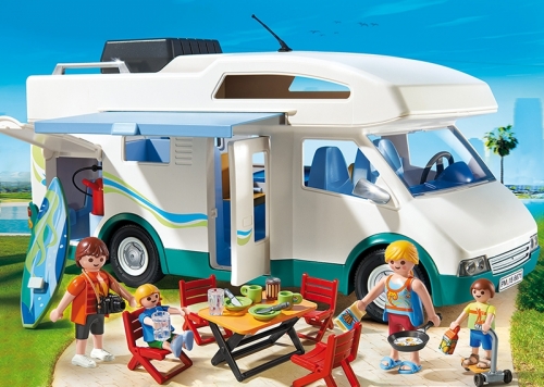 Masina de camping Summer Fun Playmobil
