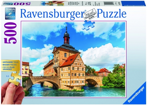 Puzzle bamberg, Bavaria, 500 piese Ravensburger