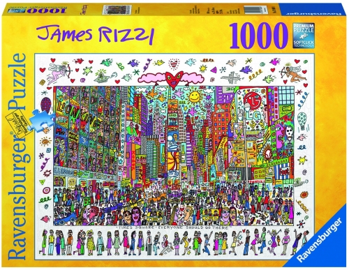Puzzle Times square, 1000 piese Ravensburger