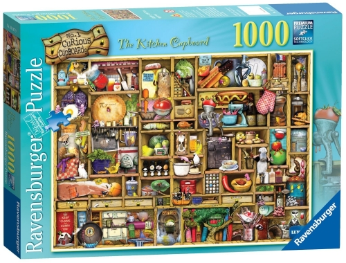 Puzzle libraria bizara 2, 1000 piese Ravensburger
