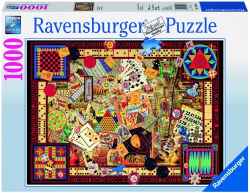 Puzzle jocuri antice, 1000 piese Ravensburger