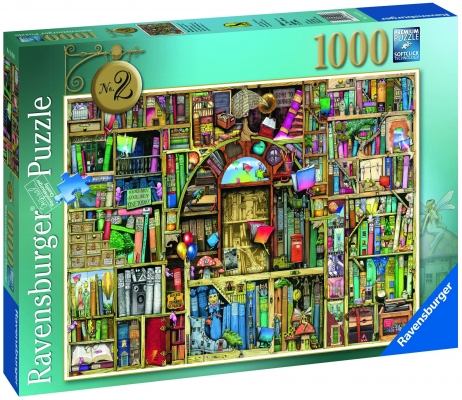 Puzzle libraria bizara 2, 1000 piese Ravensburger