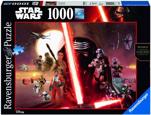 Puzzle Star wars, ep. vii, 1000 piese Ravensburger