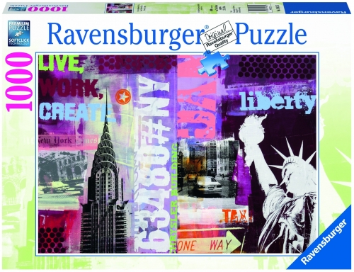 Puzzle New York, 1000 piese Ravensburger