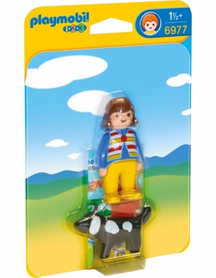 1.2.3 Femeie Cu Catelus Playmobil