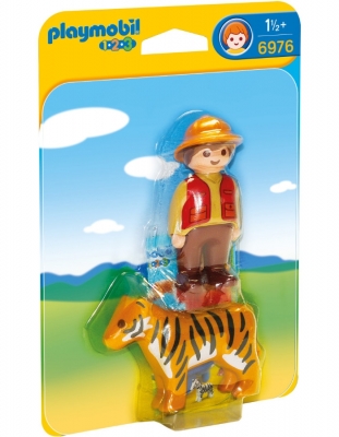 1.2.3 Ingrijitor Cu Tigru Playmobil