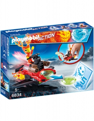 Sparky Si Lansator De Discuri Playmobil