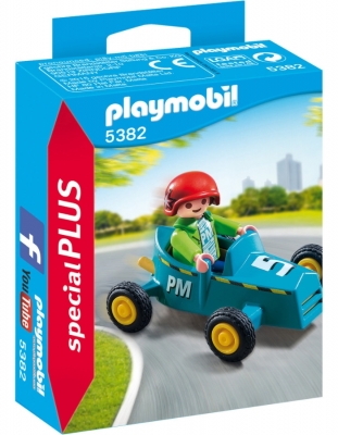 Baietel Cu Cart Playmobil