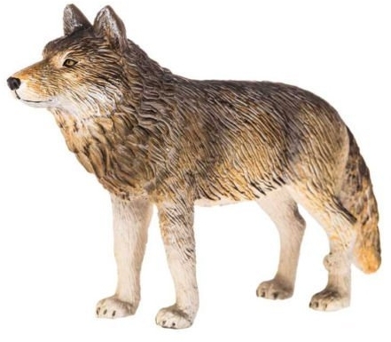 Figurina Lup Cenusiu Mojo