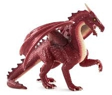Figurina Dragon Rosu Mojo