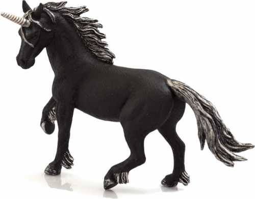 Figurina Unicorn Negru Mojo