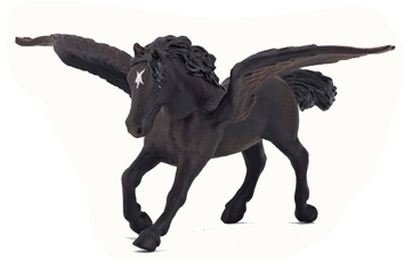 Figurina Pegasus Negru Mojo