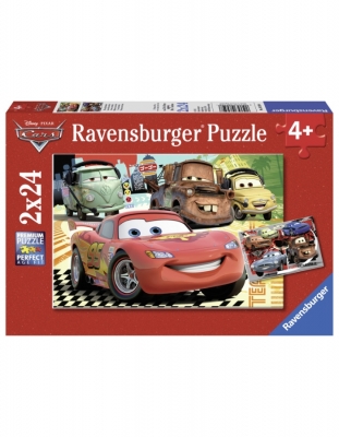 Puzzle Cars, 2X24 Piese Ravensburger