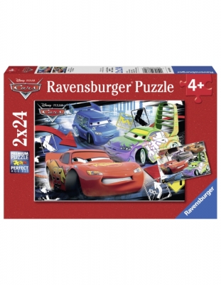 Puzzle Cars, 2X24 Piese Ravensburger