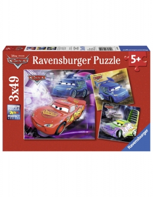 Puzzle Cars, 3X49 Piese Ravensburger