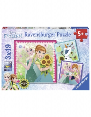 Puzzle Frozen, 3X49 Piese Ravensburger