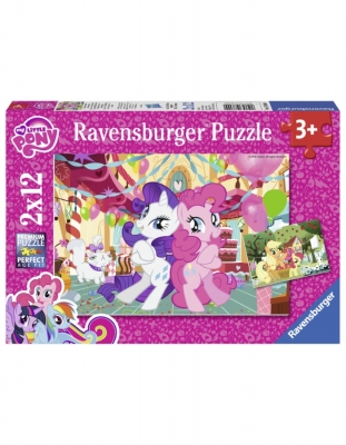 Puzzle Micul Meu Ponei, 2X12 Piese Ravensburger
