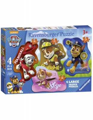Puzzle Patrula Catelusilor, 10/12/14/16 Piese Ravensburger