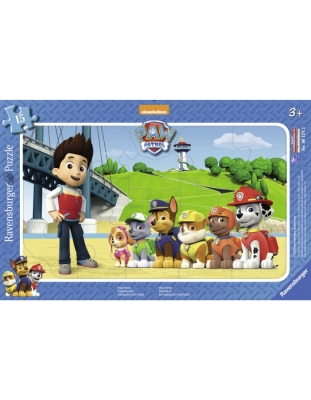 Puzzle Patrula Catelusilor, 15 Piese Ravensburger