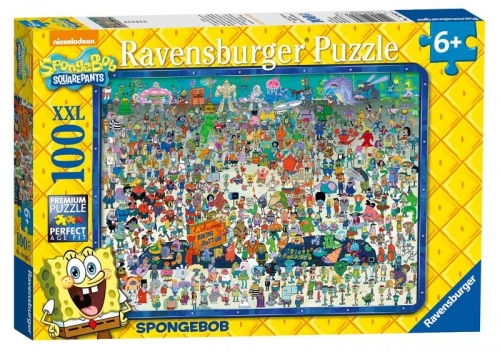 Puzzle Buretele Bob, 100 Piese Ravensburger