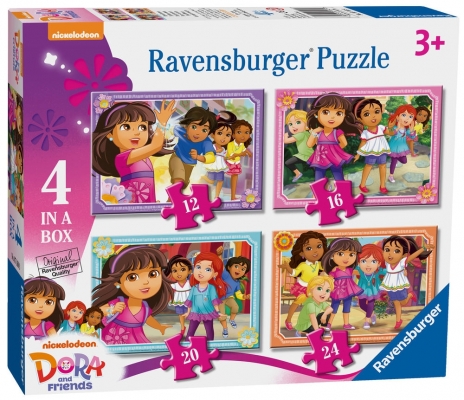 Puzzle Dora Si Prietenii, 12/16/20/24 Piese Ravensburger