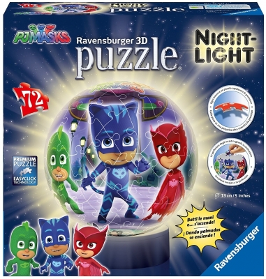 Puzzle 3D Eroi In Pijamale M1 Ravensburger