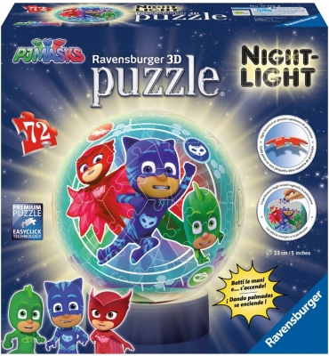 Puzzle 3D Eroi In Pijamale M2 Ravensburger