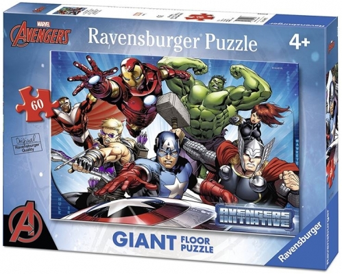 Puzzle Razbunatorii, 60 Piese Ravensburger