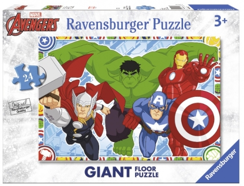 Puzzle Razbunatorii, 24 Piese Ravensburger