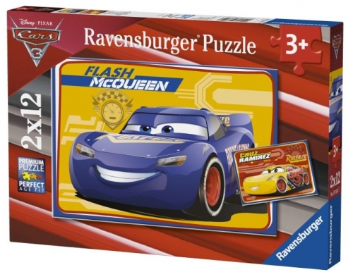 Puzzle Cars, 2X12 Piese Ravensburger