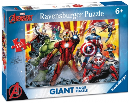 Puzzle Razbunatorii, 125 Piese Ravensburger