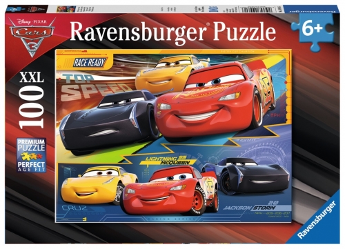 Puzzle Cars, 100 Piese Ravensburger